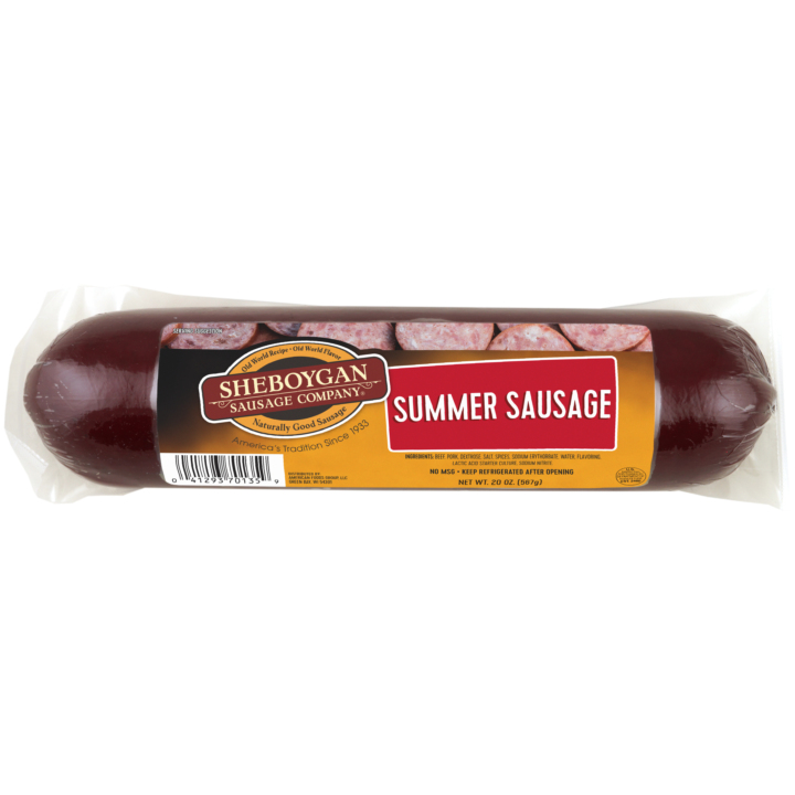 Shelf Stable Summer Sausage Display 12/20 Oz