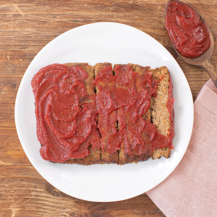 Fully Cooked Beef Meatloaf W Tomato Glaze 6 16 Oz