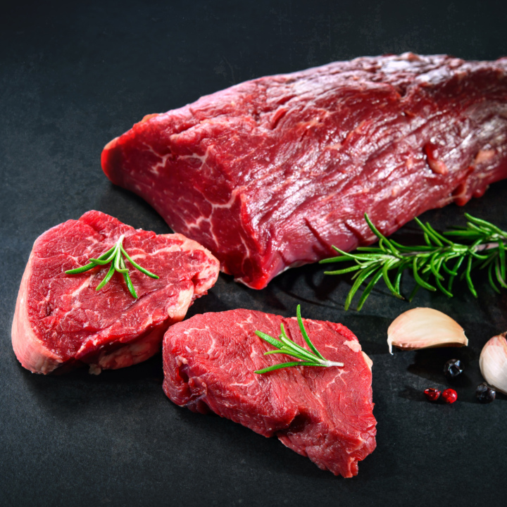 Utility Fresh Boneless Beef 190 Tenderloin 3/4