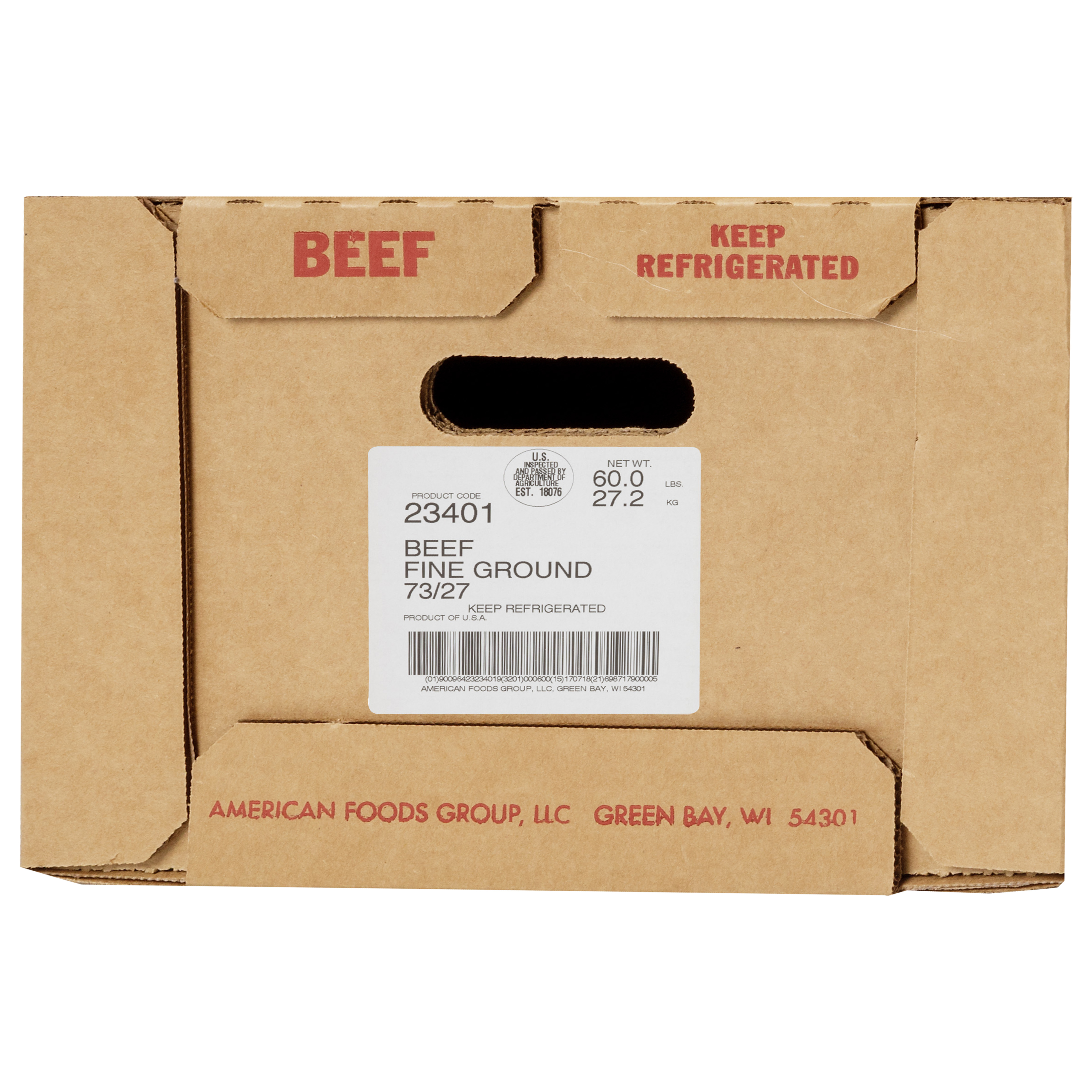 Ground Beef Case – Kosher Meat Store