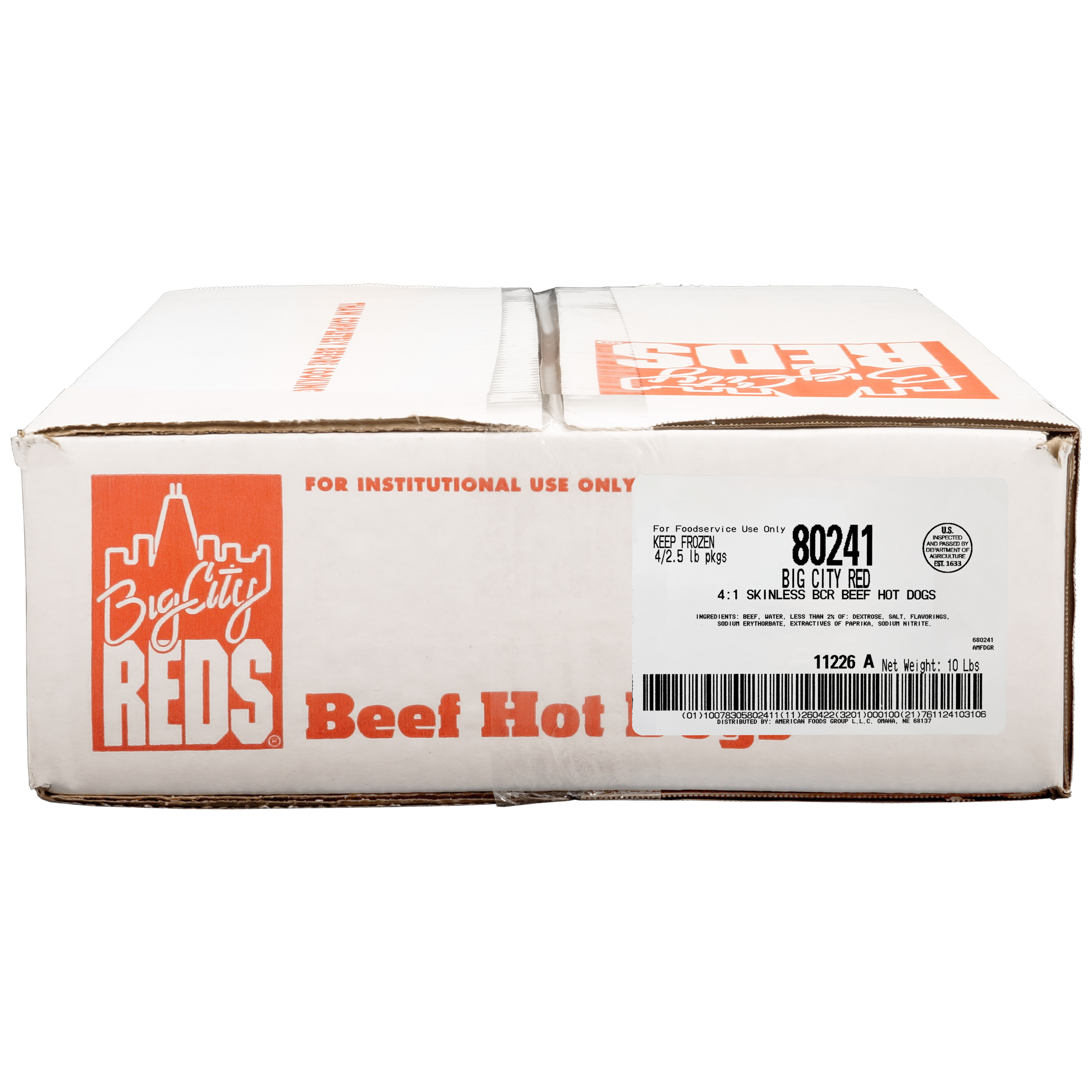 Big City Reds Fully Cooked 4:1 7