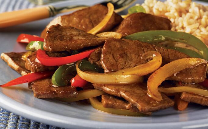 Beef Pepper Steak
