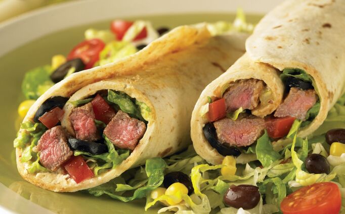 Beef Taco Wrap