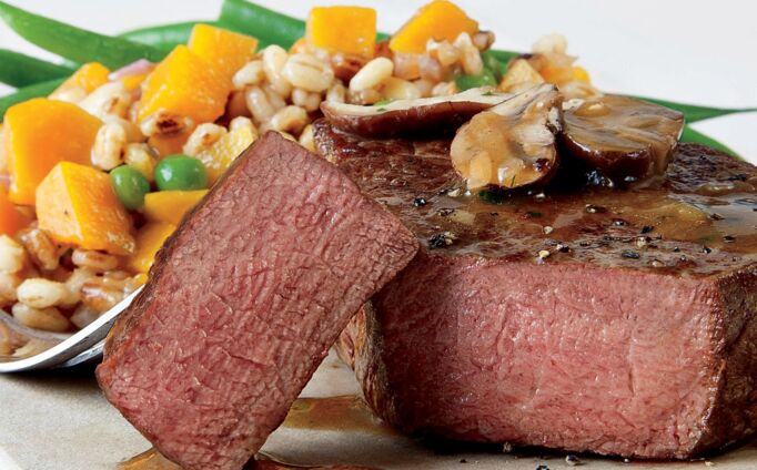 Bistro-Style Filet Mignon with Champagne Pan Sauce