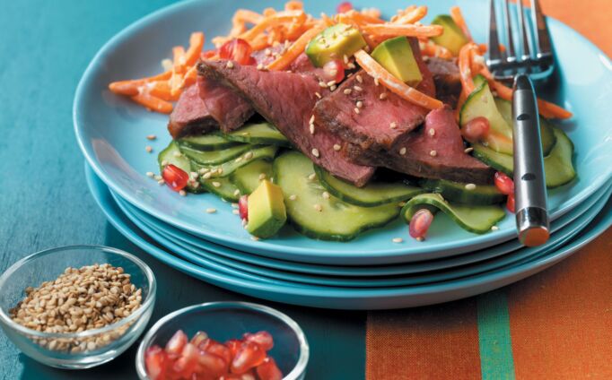 Beef "California Roll" Salad